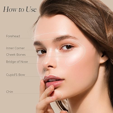 MYMERRY Highlighter Stick for Radiant All Day Glow