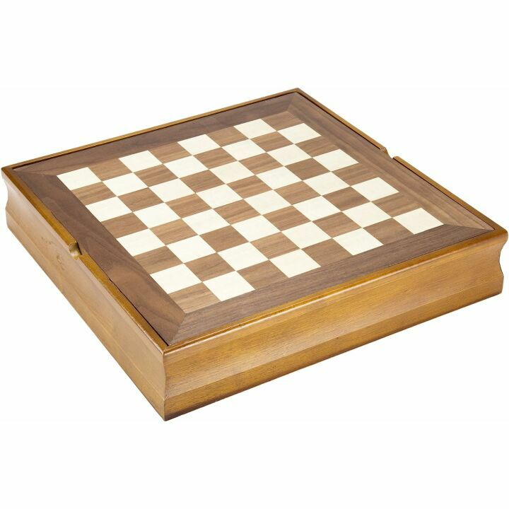 7-in-1 Classic Wooden Board Game Set for All Ages
