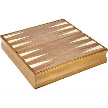 7-in-1 Classic Wooden Board Game Set for All Ages