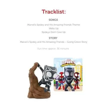 Tonies Black Panther Audio Play Character from Marvel Spidey and His Amazing Friends