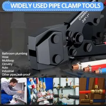 Effortless CAMWAY PEX Crimping Tool - Durable & Reliable