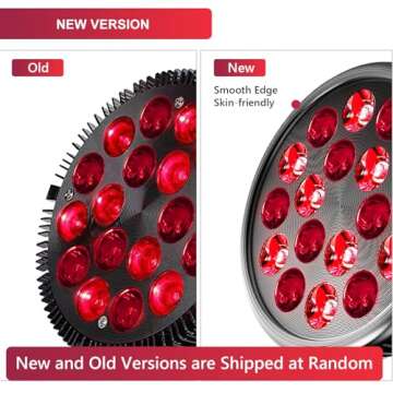 Wolezek Red Light Therapy Lamp – 18 LEDs for Pain Relief & Skin Rejuvenation