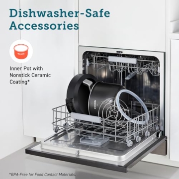 COSORI Electric Pressure Cooker 6 qt, 9-in-1 Instant Multi Cooker with Safer Venting Design, Rice Cooker, Slow Cooker, Sous Vide, Saute Pot, 1100W, Stainless Steel