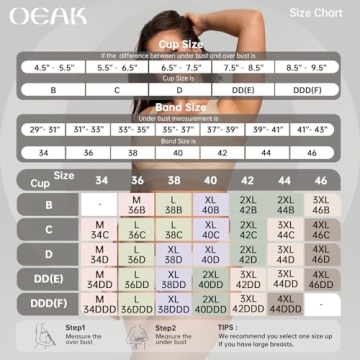 OEAK Wireless Jelly Bra - Seamless Comfort for Plus Sizes