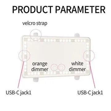 Car Sun Visor Vanity Mirror Rechargeable with 3 Light Modes & 60 LEDs, Mirror for Truck SUV Rear View Dimmable Touch Screen, Mirror Accessories for Women Girl (White)