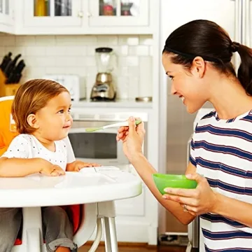 Munchkin Lift Baby and Toddler Spoons, Multicolored Set of 6