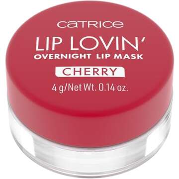 Catrice | Lip Lovin’ Overnight Lip Mask | Light Pink Tint, Shea Butter, Cherry Oil, & Vitamin E | ...