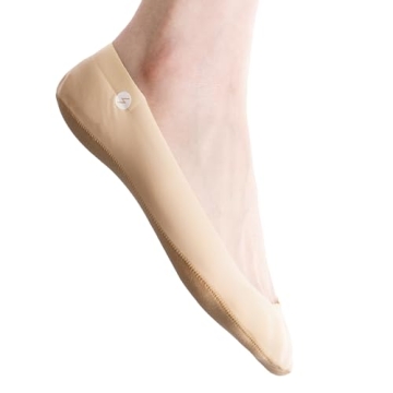 Storm Empire No Show Socks for Women - Invisible, Non-Slip Design, 3 Pairs