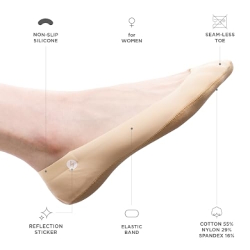 Storm Empire No Show Socks for Women - Ultra Low Cut Comfort