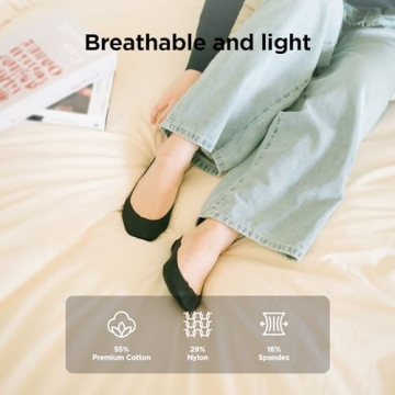 Storm Empire No Show Socks for Women - Ultra Low Cut Comfort