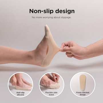 Storm Empire No Show Socks for Women - Ultra Low Cut Comfort