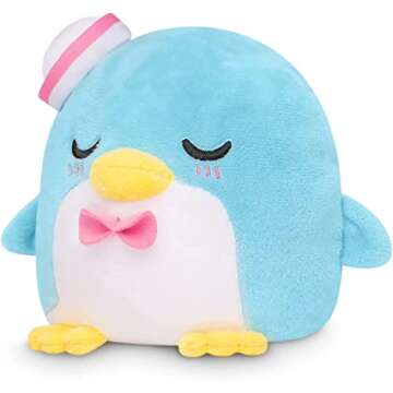 TeeTurtle - The Officially Licensed Original Sanrio Plushie - Tuxedo Sam - Cute Sensory Fidget Stuff...