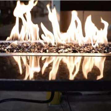 High Luster, 1/4" Reflective Tempered Fire Glass in Dark Matter Black, 10 Pound Jar, by Celestial Fire Glass