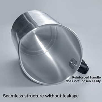 AGLARY Candle Making Pouring Pot with Heat-Resistant Handle and Dripless Spout