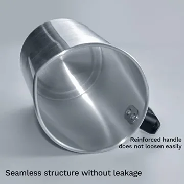 AGLARY Candle Making Pouring Pot with Heat-Resistant Handle and Dripless Spout