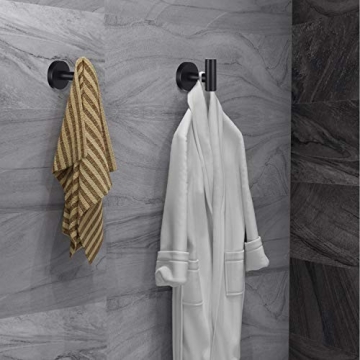 Stylish Stainless Steel Towel Hooks for Bathroom & Home