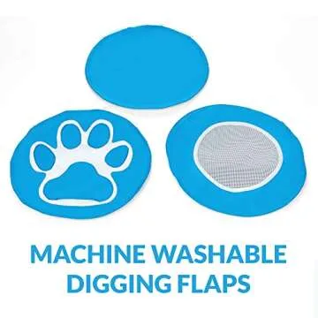 iFetch iDig Stay Dog Digging Toy, Interactive Sniff Mat for Dogs, Activity Treat Puzzle for Mental Stimulation and Enrichment