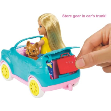 Barbie Club Chelsea Toy Car & Camper Playset for Kids