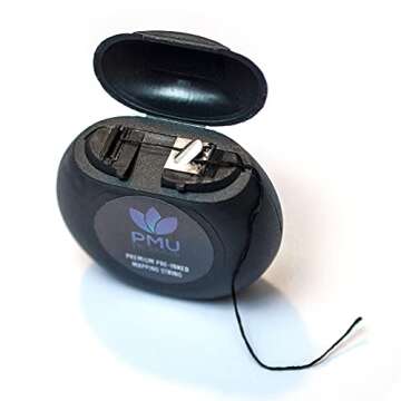 Pre-Inked Microblading String - Precise Brow Mapping Tool