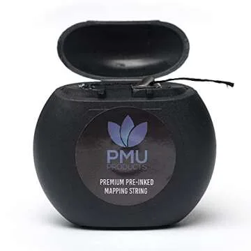 Pre-Inked Microblading String - Precise Brow Mapping Tool