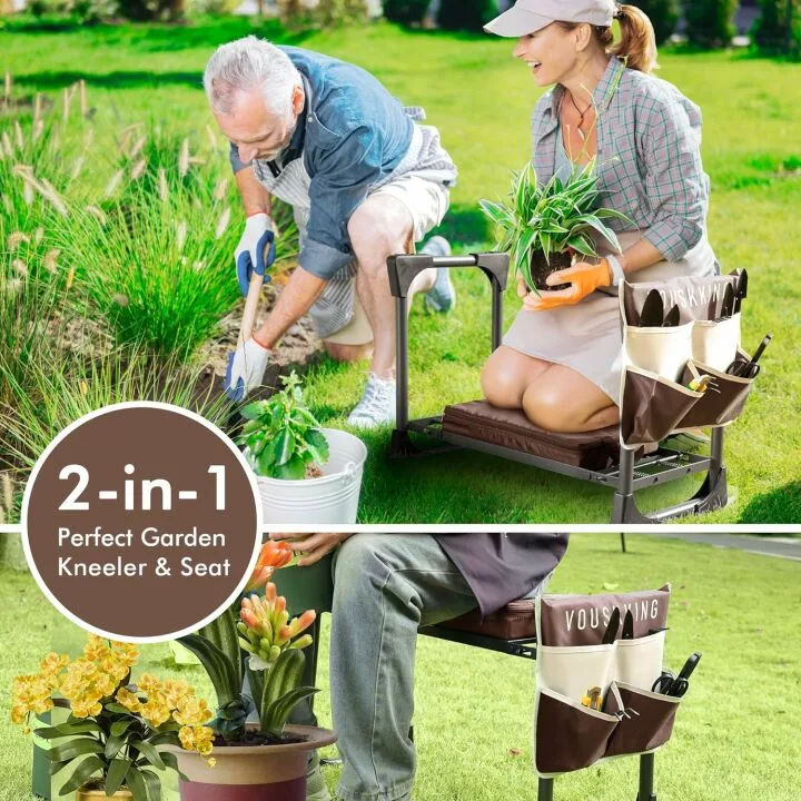 Garden Kneeler & Seat - Durable & Comfortable Tool