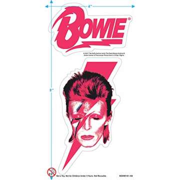 Popfunk David Bowie Stage Tour Berlin '78 T -Shirt & Stickers (Medium)