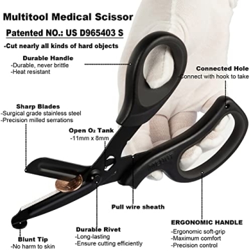 Durable MEUUT Medical Scissors for EMTs and Nurses