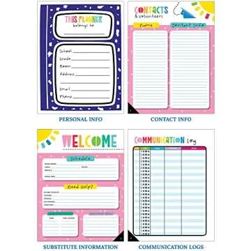 Carson Dellosa Happy Place Teacher Planner for Educators