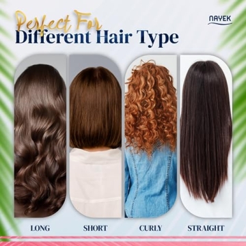 NAYEK Pink Silicone Scalp Massager for Healthy Hair Care