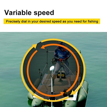 AQUOS Haswing Cayman 12V Trolling Motor with Remote Control