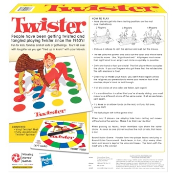 Classic Twister Game for Family Fun and Enjoyment
