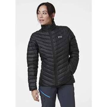Helly-Hansen Womens Verglas Down Insulator Jacket, 990 Black, Medium