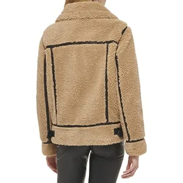 Levi's Women's Sherpa Moto Jacket, Stylish & Warm for Winter