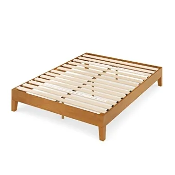 ZINUS Alexis Deluxe Wood Platform Bed Frame - Queen Size