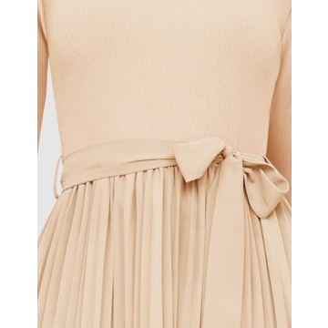 ZESICA Women's Midi Dress: Chic & Comfortable for All Occasions