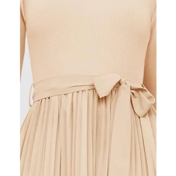 ZESICA Women's Midi Dress: Chic & Comfortable for All Occasions