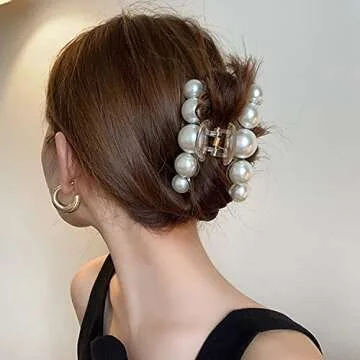 Elegant 4pcs Hair Clips Set for Women Non-Slip Accessory