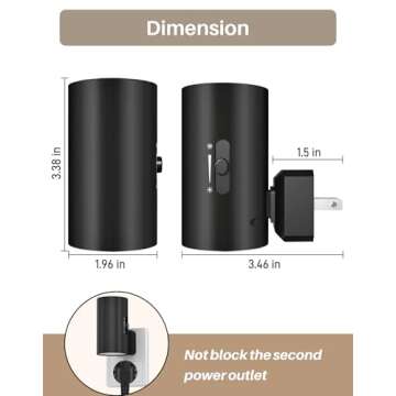 KKUP2U Adjustable LED Night Lights with Sensor