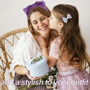 Stylish BEGOOD Bow Headbands for Women - 2Pcs Comfortable Knotted Hair Accessories