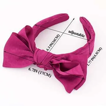 Trendy BEGOOD Bow Headbands for Women 2Pcs Stylish Hair Accessories
