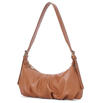 CLUCI Shoulder Bag: Versatile Vegan Leather Dumpling Purse