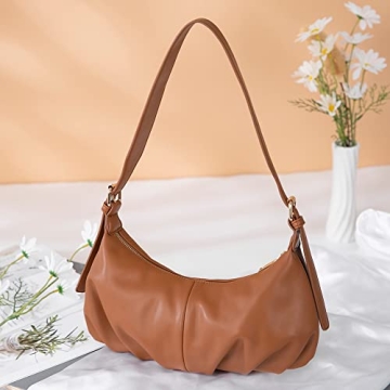 CLUCI Dumpling Shoulder Bag for Women - Vegan Leather Purse