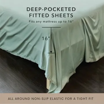 Cooling Bamboo King Size Cooling Sheets Set - Luxurious Comfort