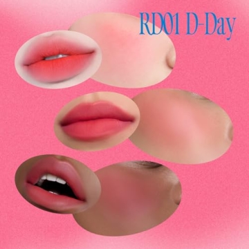 fwee Lip&Cheek Blurry Pudding Pot | D-Day | Makeup Blush, Buildable Lightweight, Multi-Use Soft Matte Finish | 5g