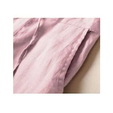 Stylish Tanming Linen Pants for Women Summer Casual