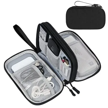 FYY Electronic Organizer - Travel Cable Organizer Bag Pouch for Charging Accessories