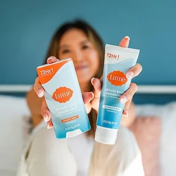 Lume Whole Body Deodorant Cream & Stick Bundle 72 Hour Freshness