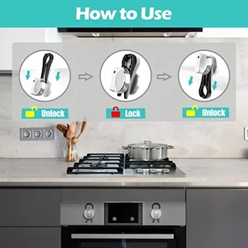 Stove Stoppaz Child Safety Guards - 5 Pack Knob Locks