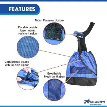 Walkin’ Drag Bag for Disabled Pets - Comfort & Protection