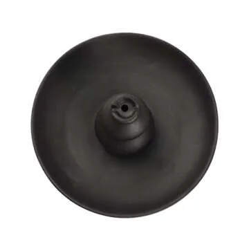 Miupoo Incense Burner Brown Glazed Ceramic Gourd Style Censer Burner Incense Holder.